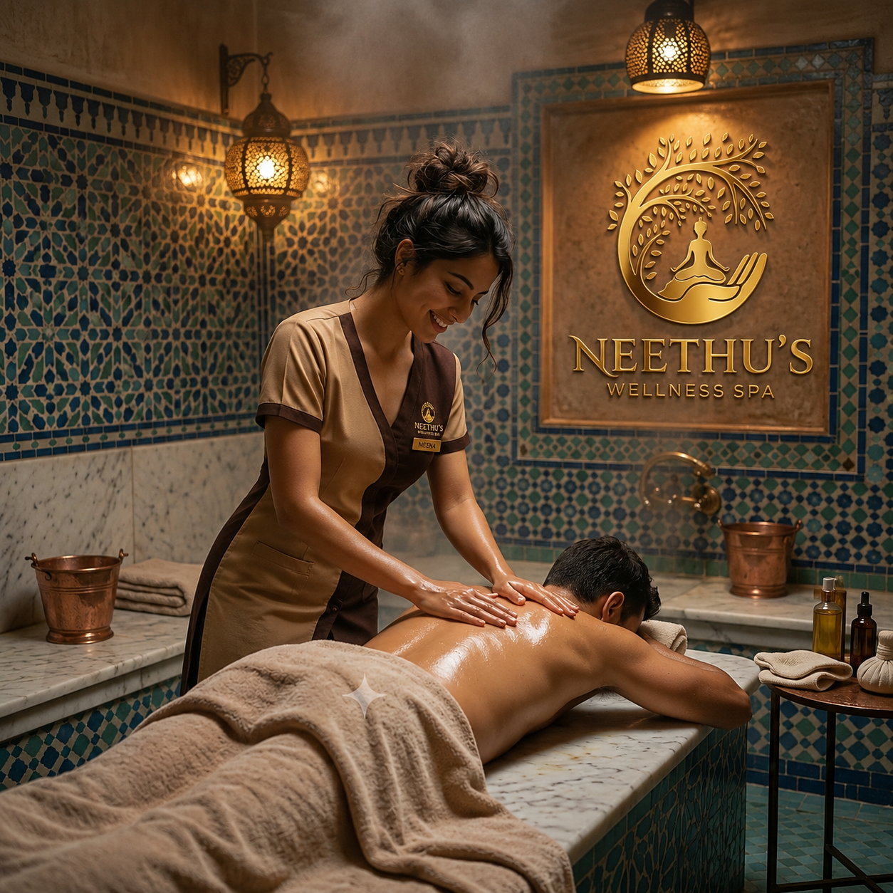 Moroccan Bath with Massage