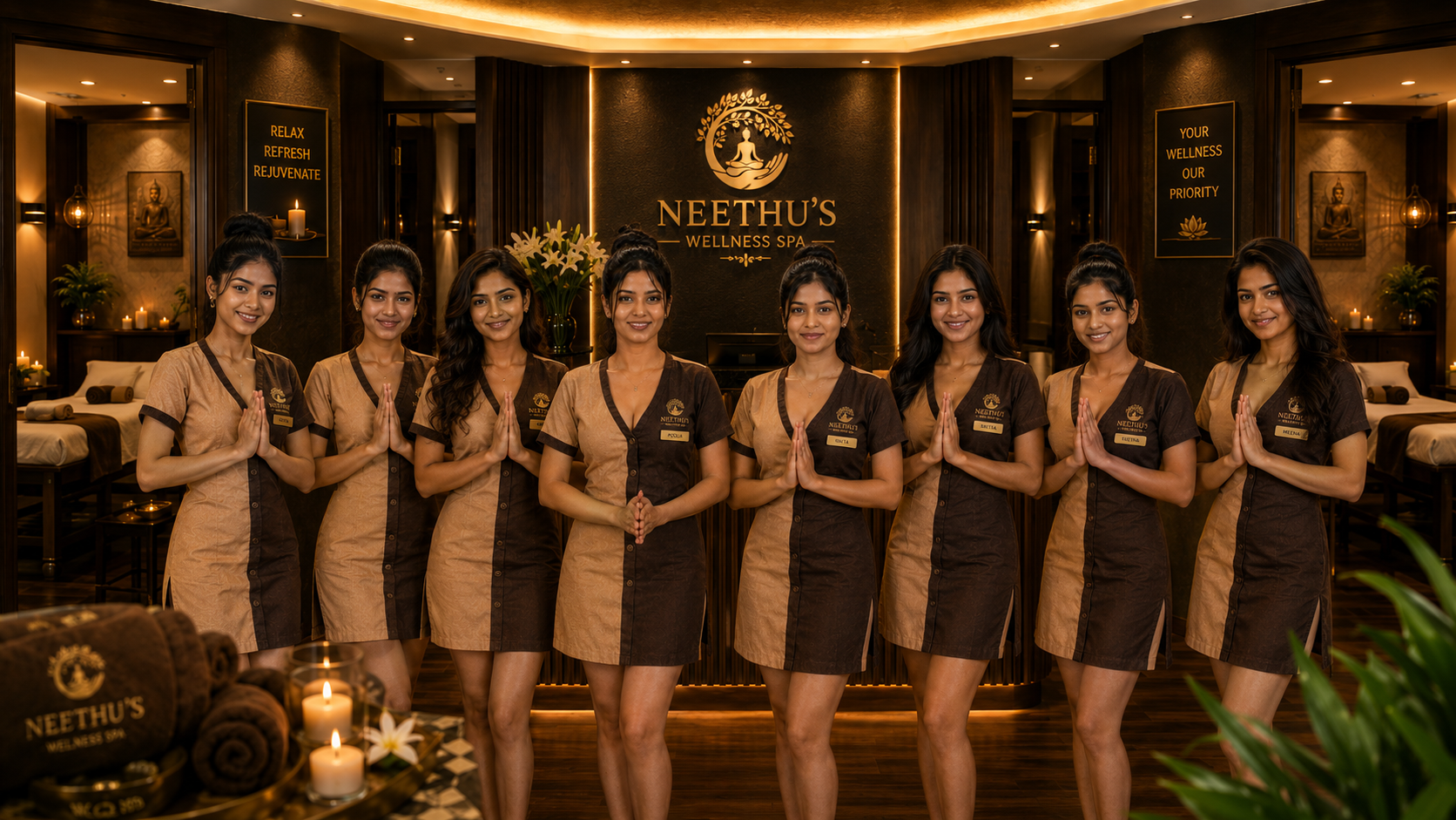 Neethus Wellness Spa welcome banner